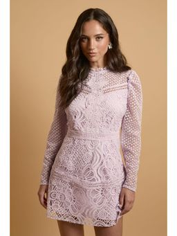 Oasis - Contrast Lace Mini Dress