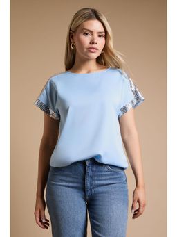 Dorothy Perkins - Short Sleeve Sequin Top