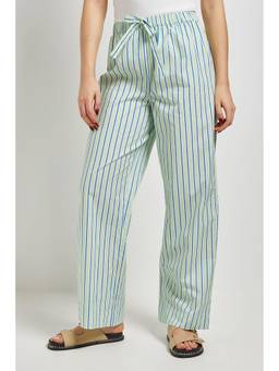 Dorothy Perkins - Stripe Elasticated Waist Straight Leg Printed Trouser
