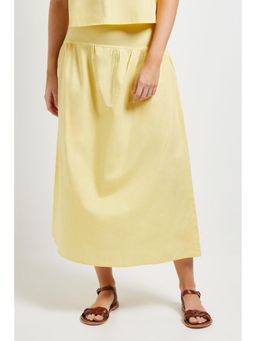 Dorothy Perkins - Dropped Waist Poplin Midi Skirt