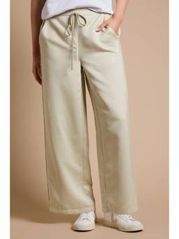 Dorothy Perkins - Petite Satin Relaxed Drawstring Contrast Trouser