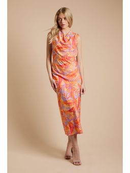 Dorothy Perkins - Cowl Neck Sleeveless Midi Dress