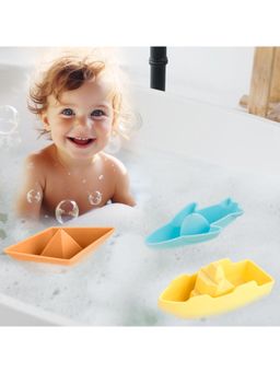 R for Rabbit - Orapple Floater Bath Toy Boat Multi BTORFBM01