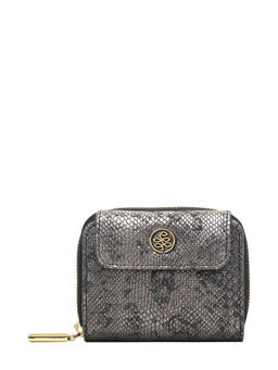 Eske - Melly Two Fold Wallet, Black Python