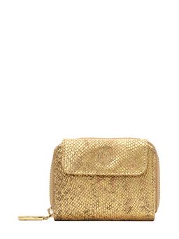 Eske - Melly Two Fold Wallet, Gold Python