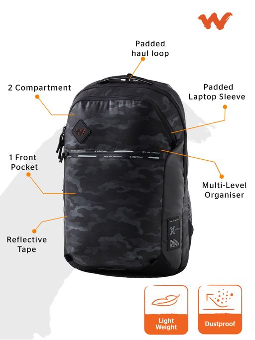 Wildcraft Daypack Eiger 25 Liter Wildcraft Eiger 45 Pro Rucksack 45 L
