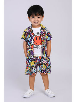 Mini Stitch - Boys Multi-Color Co-Ord Set