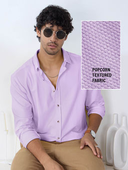 The Souled Store - Textured Shirt: Prism Men Textured Shirts