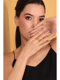 Royal Pitarah - Dalmatian Jasper Ring