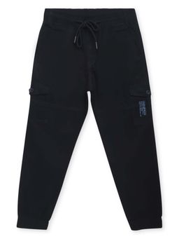 Cantabil - Boys Solid Navy Blue Joggger