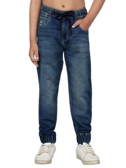 Cantabil - Boys Solid Blue Joggger
