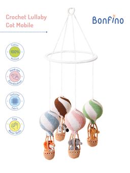 Bonfino - Premium Crochet Animal Hanging Rattle (0-36 Months)