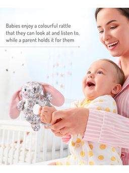 Bonfino - Premium Bear Soft Rattle (3-12 Months)