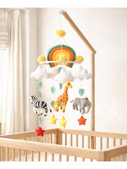 Bonfino - Premium Safari Cot Mobile Hanging Toy (0-36 Months)