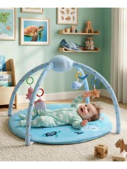 Bonfino - Premium Sea Theme Play Gym with Hanging Toys (0-36 Months)