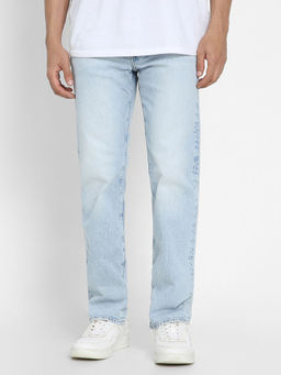 American Eagle - Men Blue Easy Flex Relaxed Straight Jeans