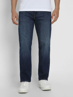 American Eagle - Men Navy Blue Air Flex+ Original Regular Fit Straight Jeans