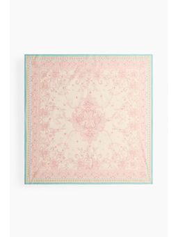 H&M - Women Pink Patterned Scarf