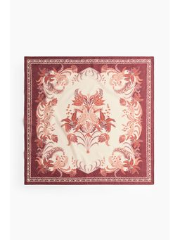 H&M - Women Red Patterned Scarf