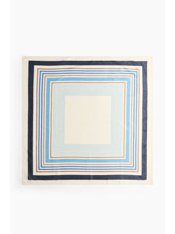 H&M - Women Blue Patterned Scarf