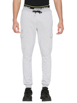 Being Human - Men Regular Fit Trackpant Grey