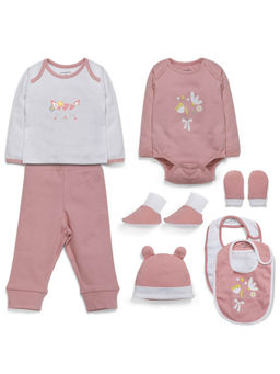 My Milestones - New Born Baby Clothing Gift Set 0-6 Months-Peach