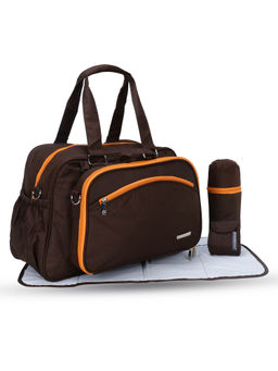 My Milestones - Duo Detach 2-In-1 Multi Purpose Baby Diaper Bag with Changing Mat-Coffee