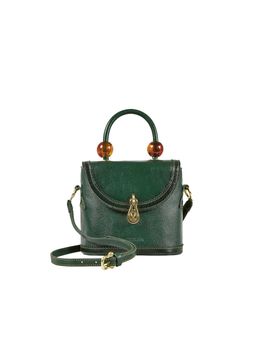 Hidesign - Churro 01 Genuine Leather Women's Sling Bag - Green