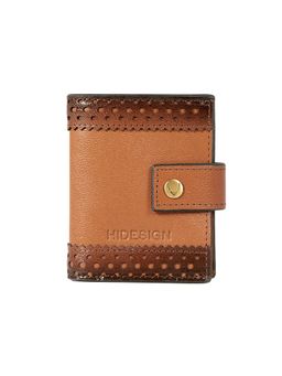 Hidesign - Churro W1 Genuine Leather Women's Card Holder - Tan