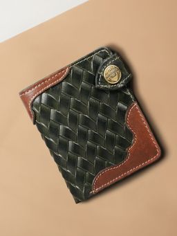 Hidesign - Pisco W1 Genuine Leather Unisex Key Holder Wallet - Green