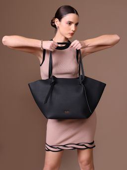 Kazo - Black Julien Tote Bag (L)