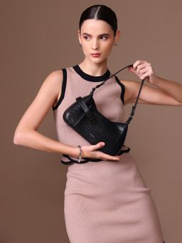 Kazo - Black Kelya Shoulder Bag (S)