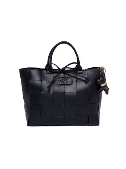 Akiki London - Edmonton 34 Tote Bag with Detachable Strap-Black (L)