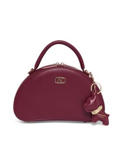 Akiki London - Millbank 24 Sling Bag (Wine) (S)