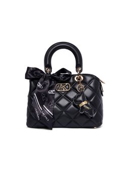 Akiki London - Whitehall 11 Satchel Bag (Black) (S)