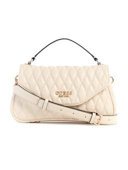 Guess - Women Quilted Valla Top Handle Flap Crossbody Bag