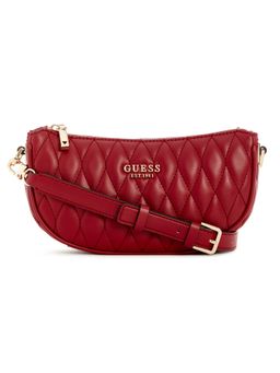 Guess - Women Quilted Valla Mini Top Zip Shoulder Bag
