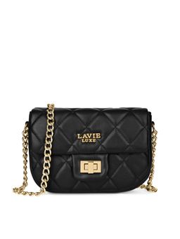 Lavie Luxe - Women's Chan25 Flap Sling Bag -Black (S)