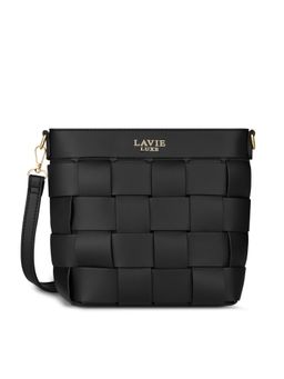 Lavie Luxe - Women's Bot Elle Top zip Sling Bag-Black (M)