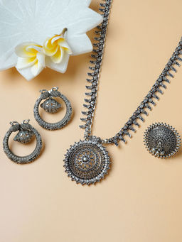 Teejh - Shisha Silver Oxidised Jewellery Gift Set