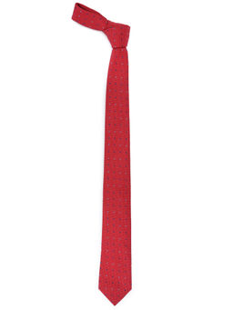 Calvadoss - Red Premium Dotted Broad Tie