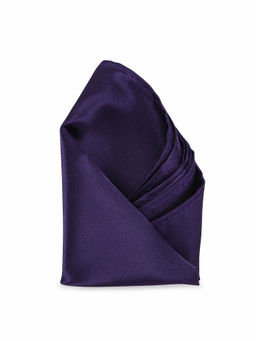 Calvadoss - Purple Premium Solid Pocket Square