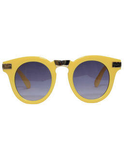 Spiky - Yellow Grey Wayfarer Sunglasses