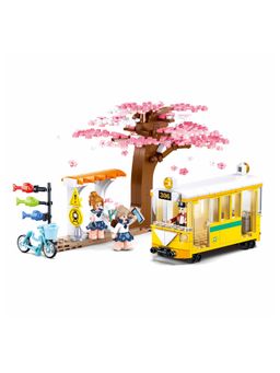 Sluban - Happy Diary-Downtown Tram Building Blocks (347 Pcs)