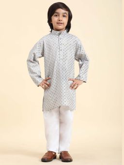Pro Ethic Style Developer - Maroon Boys Cotton Kurta Pajama Set