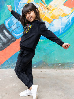 Napchief - Peace Velvet Clothing Sweatshirt and Joggers (Set of 2)