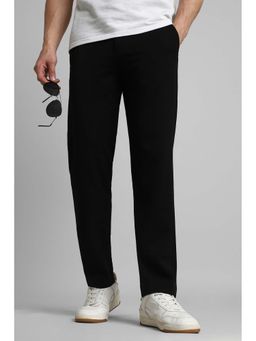 Simon Carter - Men Black Regular Fit Casual Trouser