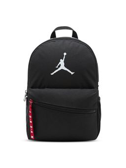 Jordan - Black Printed Polyester Backpack