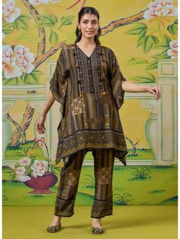 Lakshita - Women Olive Casual Relaxed Fit Co-Ord Set