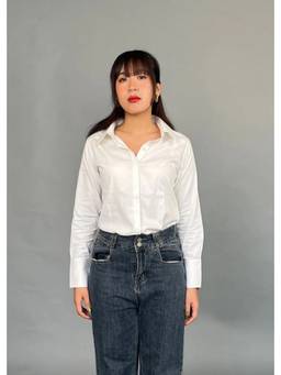 Make believe by Ritika - Classic White Delicate Shirt